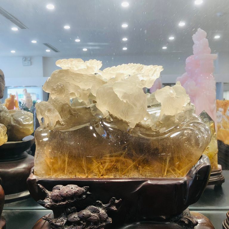 Top 7 tượng Dê (Tam Dương Khai Thái) bằng đá chuẩn phong thủy nhất