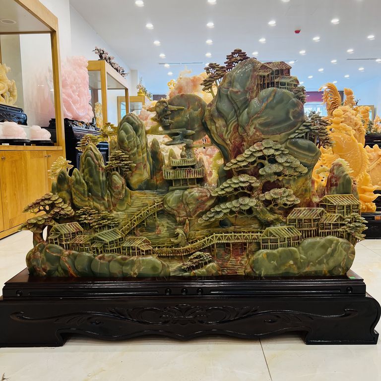Tượng phong thủy Thiên Hạ Thái bình nằm trong dòng tượng Lưu thủy sinh tài