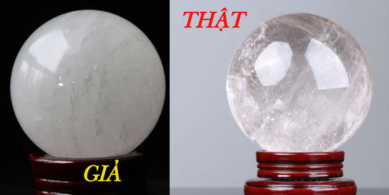 Phật biệt đá Thạch Anh thật giả bằng tính chất vật lý là phương pháp được nhiều người sử dụng nhất